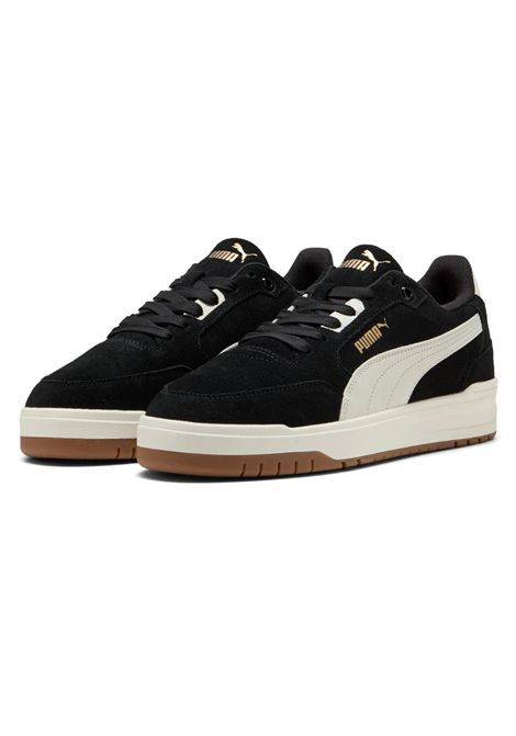 Puma Shuffle Downtown Suede Shoes Black Men PUMA | Sneakers | 402597-02