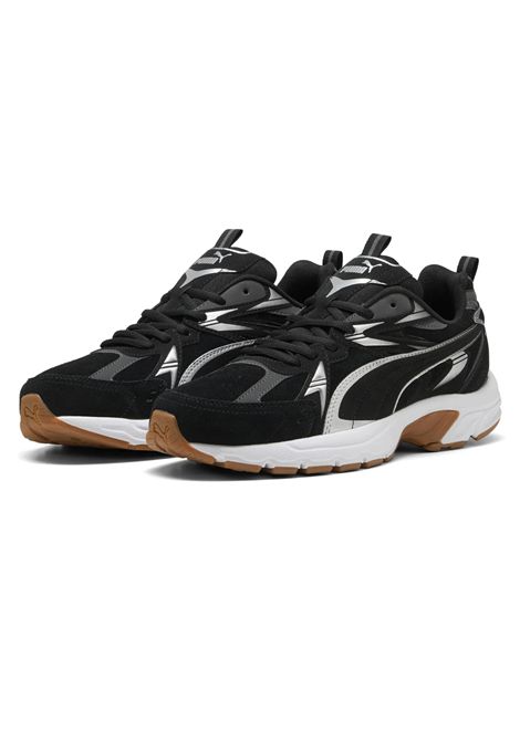 Puma Milenio Tech Suede Shoes Black Men PUMA | Sneakers | 402656-02