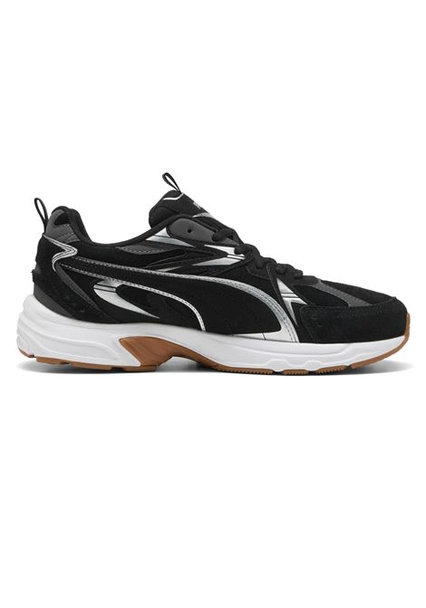 Puma Milenio Tech Suede Shoes Black Men PUMA | Sneakers | 402656-02