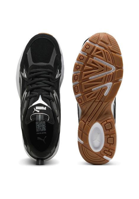 Puma Milenio Tech Suede Shoes Black Men PUMA | Sneakers | 402656-02