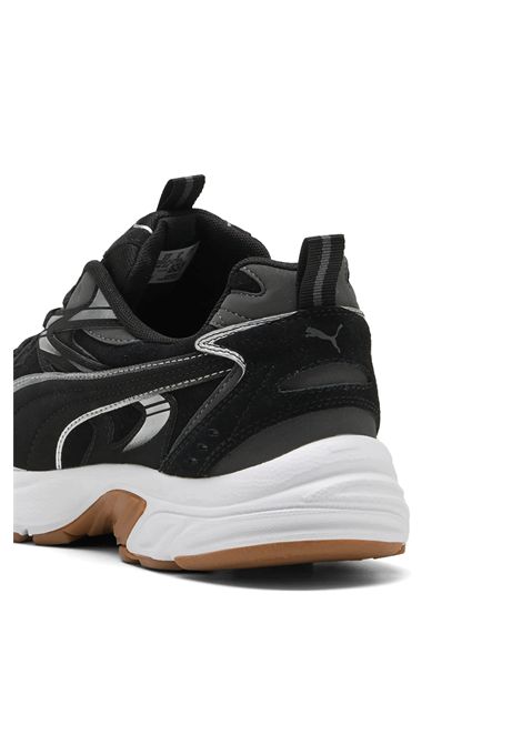 Puma Milenio Tech Suede Shoes Black Men PUMA | Sneakers | 402656-02
