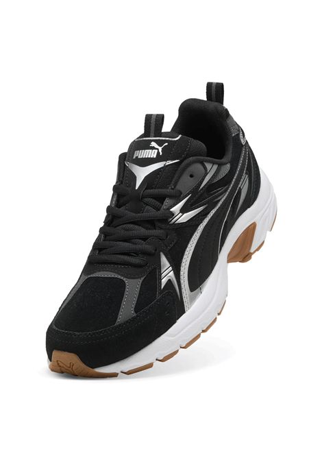 Puma Milenio Tech Suede Shoes Black Men PUMA | Sneakers | 402656-02