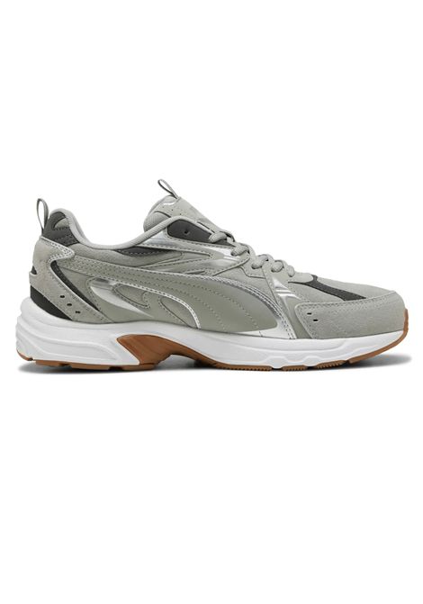 Puma Milenio Tech Suede Shoes Grey Men PUMA | Sneakers | 402656-05