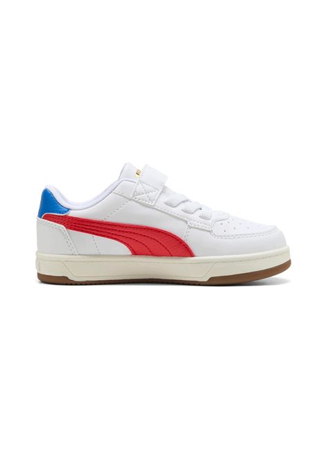 Scarpe Puma Caven 2.0 Retro Bianco Rosso Bambini PUMA | Sneakers | 403204-01