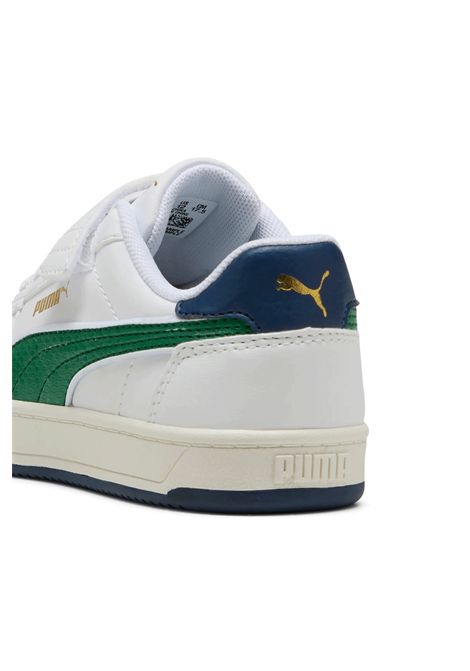 Scarpe Puma Caven 2.0 Retro Bianco Verde Bambini PUMA | Sneakers | 403204-02