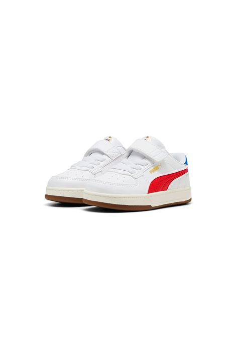 Puma Caven 2.0 Retro Shoes White Red Infant PUMA | Sneakers | 403205-01