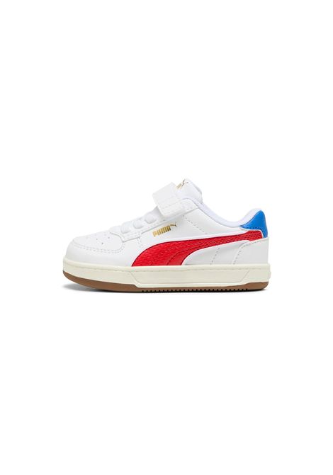 Puma Caven 2.0 Retro Shoes White Red Infant PUMA | Sneakers | 403205-01