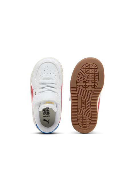 Puma Caven 2.0 Retro Shoes White Red Infant PUMA | Sneakers | 403205-01