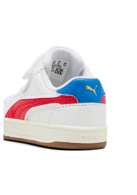 Puma Caven 2.0 Retro Shoes White Red Infant PUMA | Sneakers | 403205-01