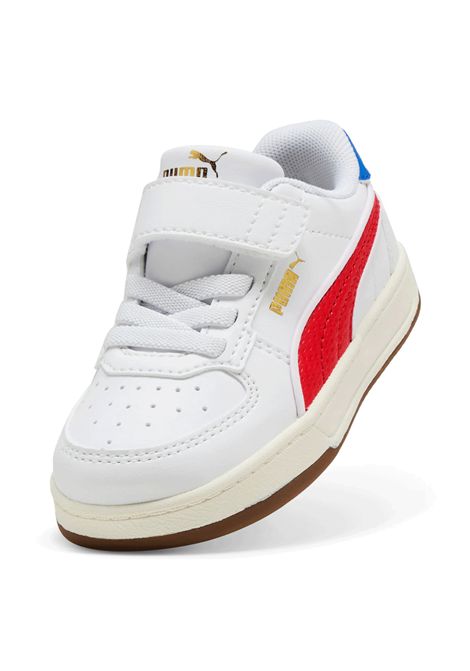 Puma Caven 2.0 Retro Shoes White Red Infant PUMA | Sneakers | 403205-01