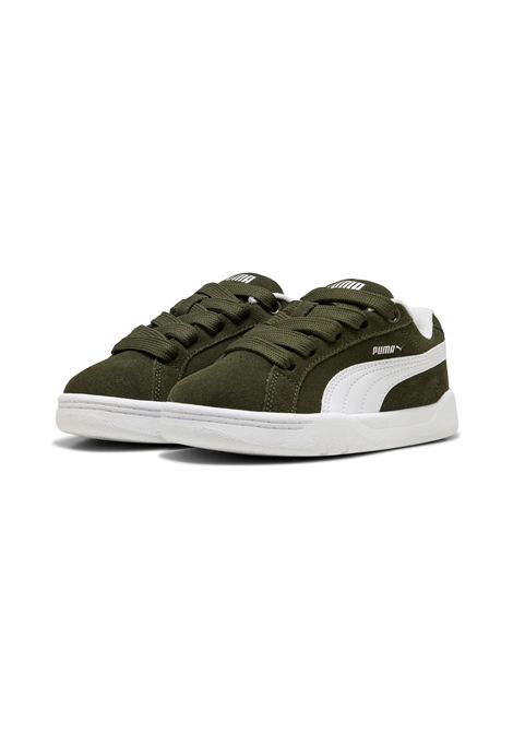 Scarpe Puma Park Lifestyle Easy SD Verde Oliva Bianco Bambini PUMA | Sneakers | 404339-03