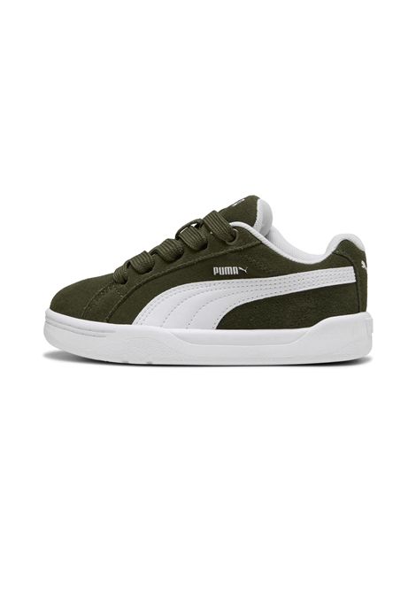 Scarpe Puma Park Lifestyle Easy SD Verde Oliva Bianco Bambini PUMA | Sneakers | 404339-03