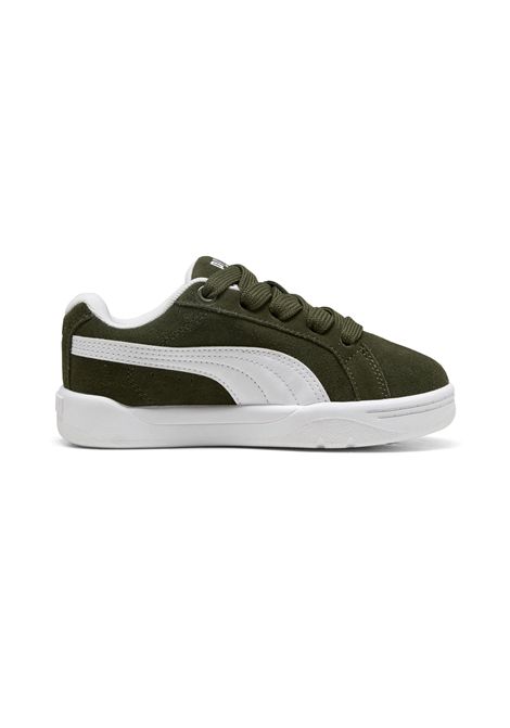 Scarpe Puma Park Lifestyle Easy SD Verde Oliva Bianco Bambini PUMA | Sneakers | 404339-03