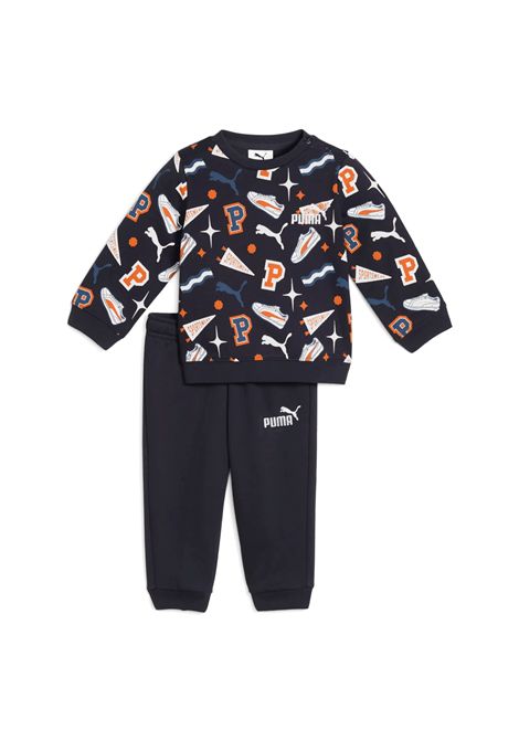 Puma Minicats Set Black Multicolor Infant PUMA | Tracksuits | 689731-16