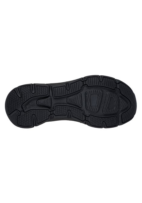 Scarpe Skechers Relaxed Fit D'Lux Walker 2.0 Golden Step Nero Donna SKECHERS | Scarpe Skechers | 150106-BKRG