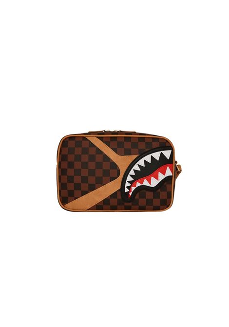 Sprayground Hennyville Toiletry Bag Brown Unisex SPRAYGROUND | Pochette | 910B7993NSZ-
