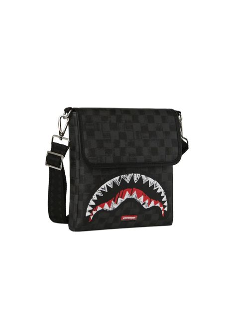 Tracolla Sprayground Scribble Shark Nero Unisex SPRAYGROUND | Tracolle | 910B8228NSZ-