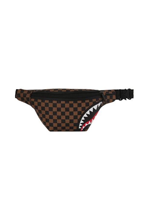 Marsupio Sprayground Check 2 Emboss Marrone Unisex SPRAYGROUND | Marsupi | 910B8240NSZ-