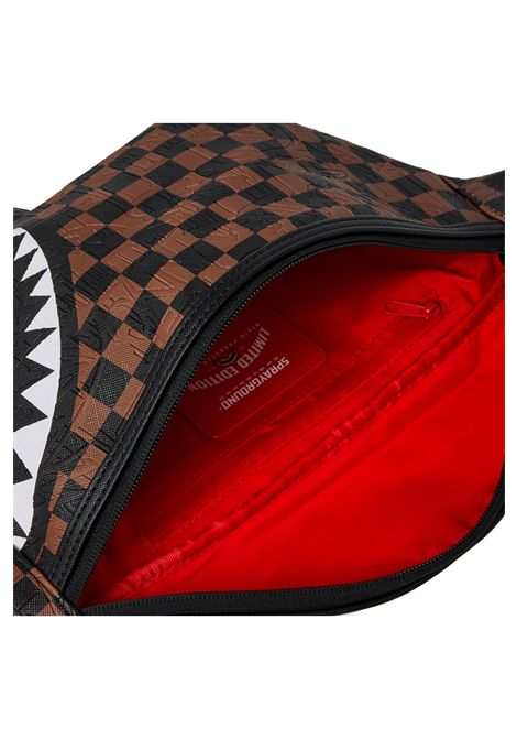 Marsupio Sprayground Check 2 Emboss Marrone Unisex SPRAYGROUND | Marsupi | 910B8240NSZ-