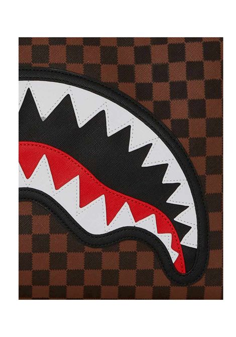 Borsa Sprayground Sawtooth Sharks In Paris Tortuga Tore Marrone Donna SPRAYGROUND | Borse | 910T7842NSZ-