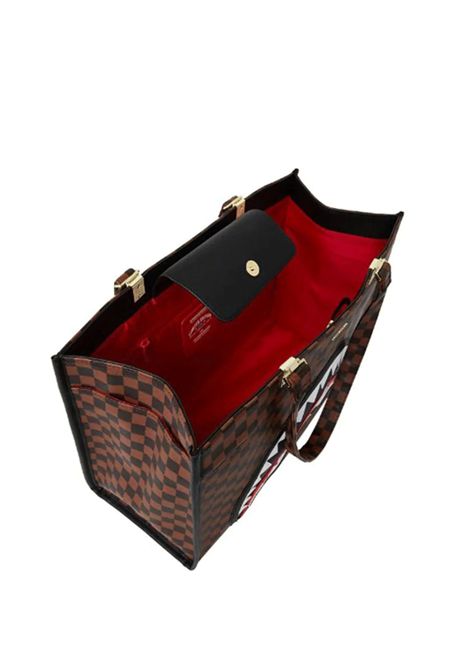 Borsa Sprayground Sawtooth Sharks In Paris Tortuga Tore Marrone Donna SPRAYGROUND | Borse | 910T7842NSZ-