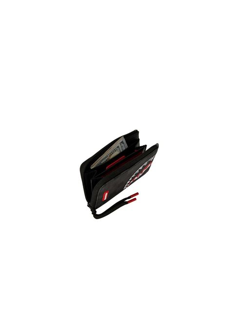 Sprayground Scribble Shark Wallet Black Unisex SPRAYGROUND | Wallet | 910W8230NSZ-