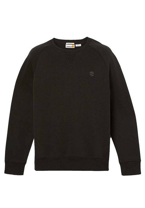 Timberland Exeter River Crewneck Sweatshirt Black Men TIMBERLAND | Sweatshirts | TB0A2BNK-X651