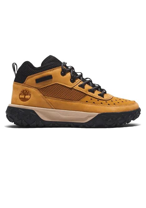 Timberland Greenstrid Motion 6 Mid Lace-Up Hiking Boots Yellow Men TIMBERLAND | Sneakers | TB0A5TPC-2311