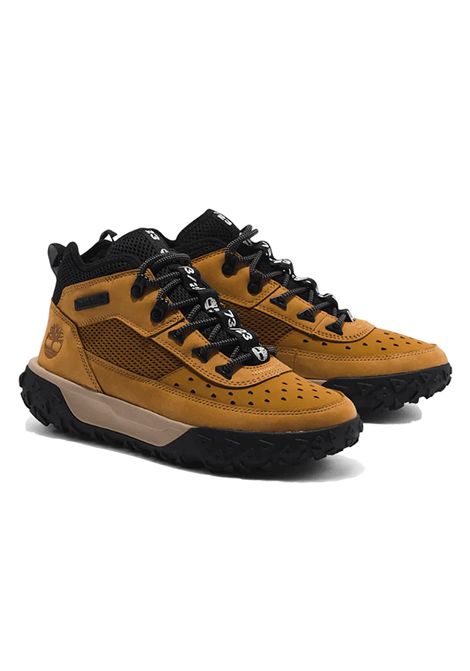 Timberland Greenstrid Motion 6 Mid Lace-Up Hiking Boots Yellow Men TIMBERLAND | Sneakers | TB0A5TPC-2311