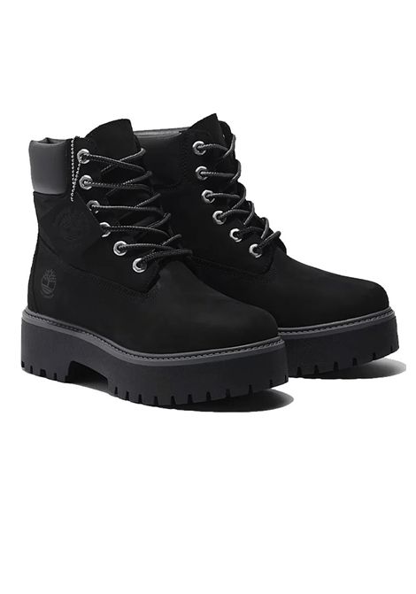 Timberland Stone Street 6 Inch Ankle Boot Black Women TIMBERLAND | Sneakers | TB1A5RH5-0151