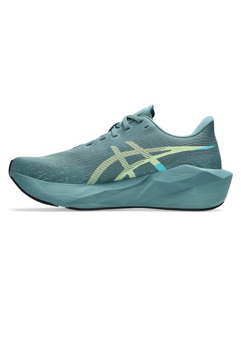 Scarpe Asics Novablast 6 Verde Acqua Giallo Uomo ASICS | Scarpe Running | 1011C243-401