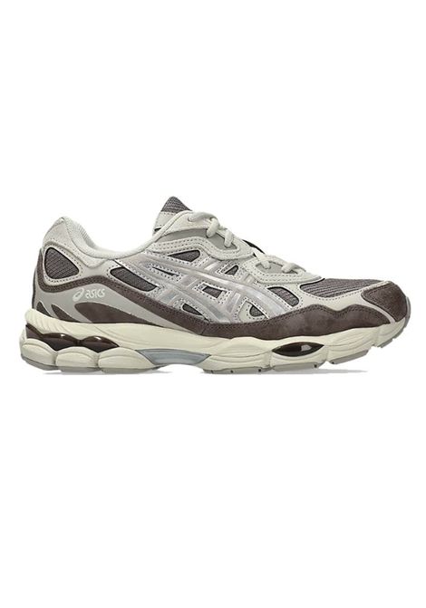 Scarpe Asics Gel-NYC Marrone Cacao Argento Unisex ASICS | Sneakers | 1203A739-200