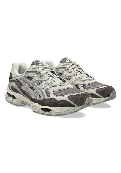 Scarpe Asics Gel-NYC Marrone Cacao Argento Unisex ASICS | Sneakers | 1203A739-200