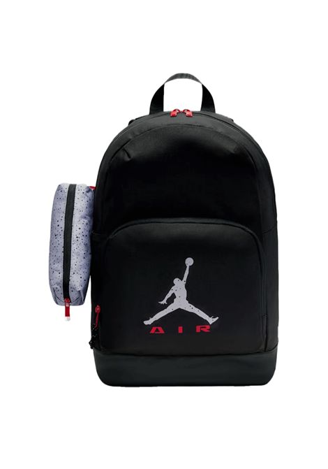Jordan Jan Air Raid Backpack with Pencil Case Black Grey Unisex JORDAN | Backpacks | 9A9250-GHJ