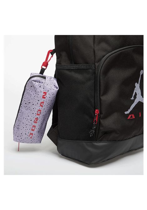 Jordan Jan Air Raid Backpack with Pencil Case Black Grey Unisex JORDAN | Backpacks | 9A9250-GHJ