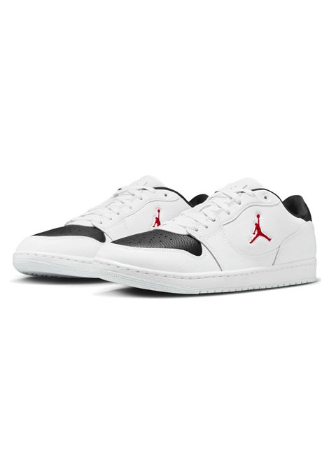 Scarpe Jordan Court Connect Low Bianco Nero Uomo JORDAN | Sneakers | IQ5698-101