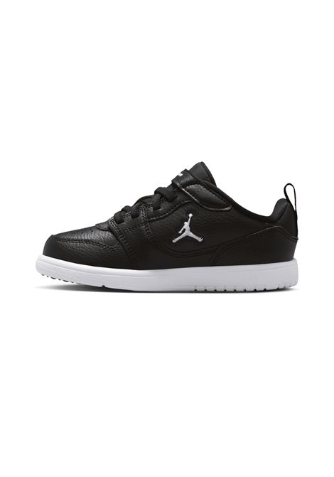 Jordan Court Connect Low Shoes Black White Kids JORDAN | Sneakers | IQ6046-001