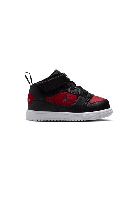 Scarpe Jordan Court Connect Mid Nero Rosso Infant JORDAN | Sneakers | IQ7701-006