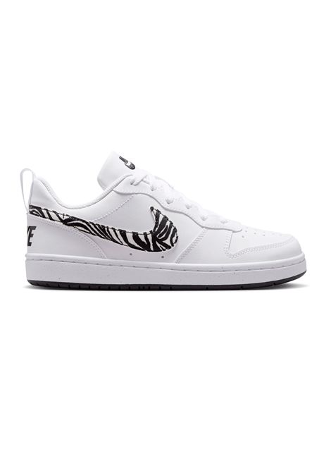 Nike Court Borough Low PRT Shoes White Black Junior JORDAN | Sneakers | IV5952-100