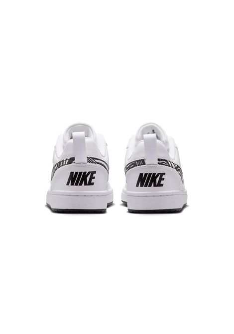 Nike Court Borough Low PRT Shoes White Black Junior JORDAN | Sneakers | IV5952-100