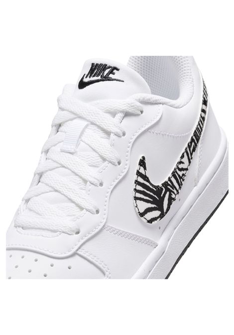 Nike Court Borough Low PRT Shoes White Black Junior JORDAN | Sneakers | IV5952-100