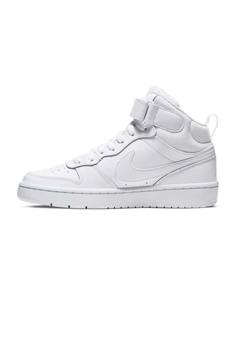 Nike Court Borough Mid 2 GS Shoes White Junior NIKE | Sneakers | CD7782-100