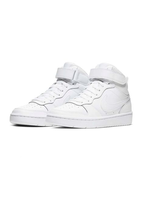 Nike Court Borough Mid 2 GS Shoes White Junior NIKE | Sneakers | CD7782-100