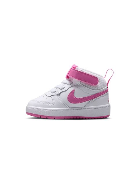 Nike Court Borough Mid 2 Shoes White Playful Pink Infant NIKE | Sneakers | CD7784-135