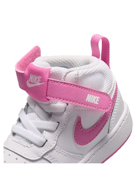 Nike Court Borough Mid 2 Shoes White Playful Pink Infant NIKE | Sneakers | CD7784-135