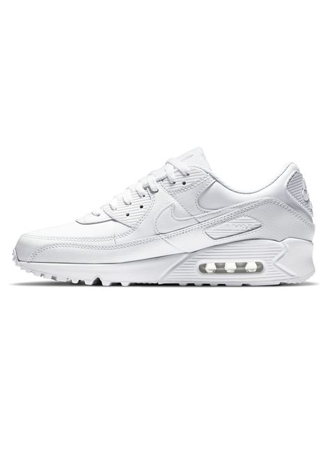 Nike Air Max 90 Leather Shoes White Men NIKE | Sneakers | CZ5594-100