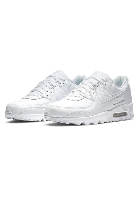 Nike Air Max 90 Leather Shoes White Men NIKE | Sneakers | CZ5594-100