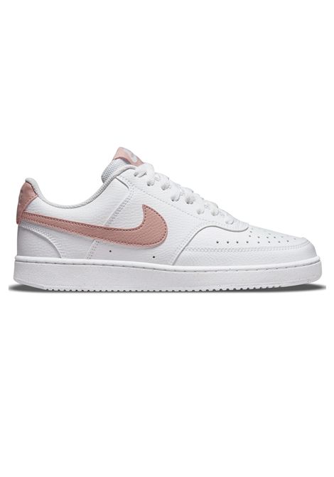 Nike Court Vision Low Next Nature Shoes White Pink Women NIKE | Sneakers | DH3158-102