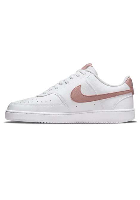 Nike Court Vision Low Next Nature Shoes White Pink Women NIKE | Sneakers | DH3158-102