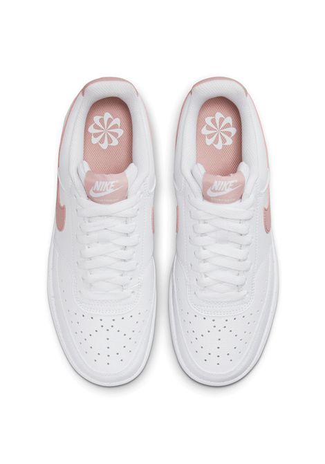 Nike Court Vision Low Next Nature Shoes White Pink Women NIKE | Sneakers | DH3158-102